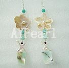 Discount Kwiat powłoki i Gemstone kolczyki