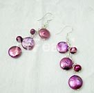 Handmade pearl earrings
