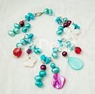 Bracciale in cristallo shell pearl