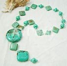 Handmade turquoise necklace