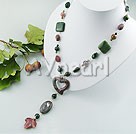 Handmade indian agate necklace