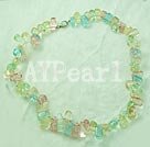 fashion crystal necklace under $ 8