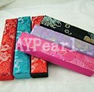 Handmade silk necklace boxes