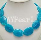 Discount collana di pietre blu