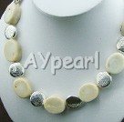 white coral necklace