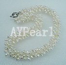 Handmade pearl necklace
