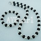 Discount pearl and black agate sets