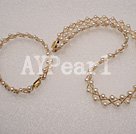 Handmade pearl set