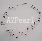 Hademade coral pearl necklace
