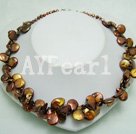 Discount coin pearl necklace