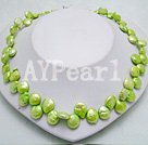 10-11mm coin pearl necklace