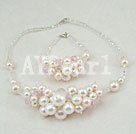 Handmade seashell beads set