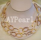 Handmade pearl necklace