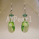 austrian crystal drop earrings Under $ 15