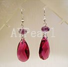 austrian crystal drop earrings Under $ 15