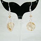 crystal earrings