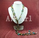 pearl crystal necklace under $ 30