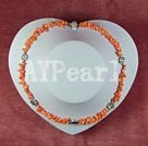 coral necklace under $ 3