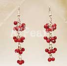 4mm alaqueca earrings