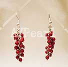 4mm alaqueca cluster earrings