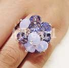 austrian crystal ring