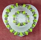 green and yellow turquoise sets