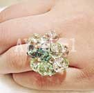 austrian crystal  ring