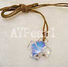 austrian crystal cross pendant