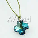 austrian crystal cross pendant