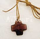 austrian crystal cross pendant
