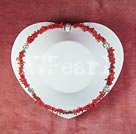 coral necklace under $ 3