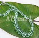 blue quartz beaded necklace