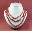 Handmade coral necklace