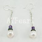 pearl dangle earrings under $2