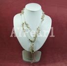 6-7mm dyed pearl necklace