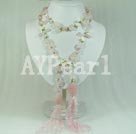 rose quartz necklace under $ 20