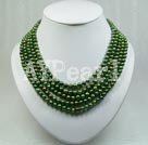 6-7mm pearl beaded necklace