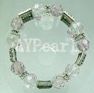 Hademade crystal bracelet