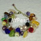 multi color crystal bracelet