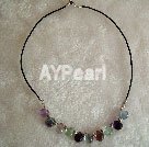 rainbow fluorite necklace under $ 5