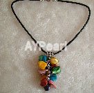 multi color shell necklace Under $ 3
