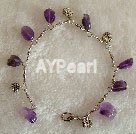 Handmade Amethyst bracelet
