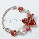 Discount 14k gold plated austrian crystal bracelet