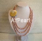 8-9mm pearl strand necklace Under $ 40