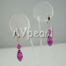 austrian crystal drop earrings