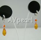 austrian crystal drop earrings