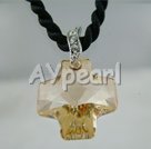 austrian crystal cross pendant