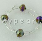 manmade crystal bangle