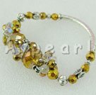 manmade crystal stretch bracelet