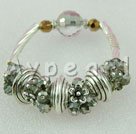 manmade crystal stretch bracelet